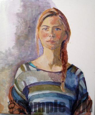 Lara
2018
acrylic on canvas
60 x 50 cm. 
