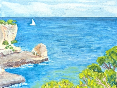 Cala Santanyi
2024
acrylic on canvas
30 x 40 cm.
