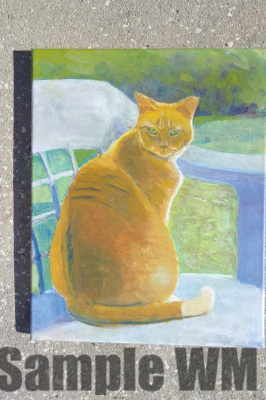 Miss Kitty
2019
acrylic on canvas
19.6 x 15.5 in. (50 x 40 cm.)
private collection, Georgia
Keywords: cat, Tabby