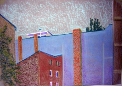 Leftovers - study
2005
pastel on paper
29.7 x 42 cm.
